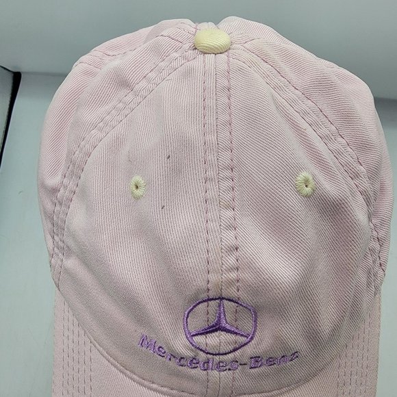Ivory Mercedes Benz Womens Pink Athletic Hat Casual Adjustable Outdoors Cars main image 9